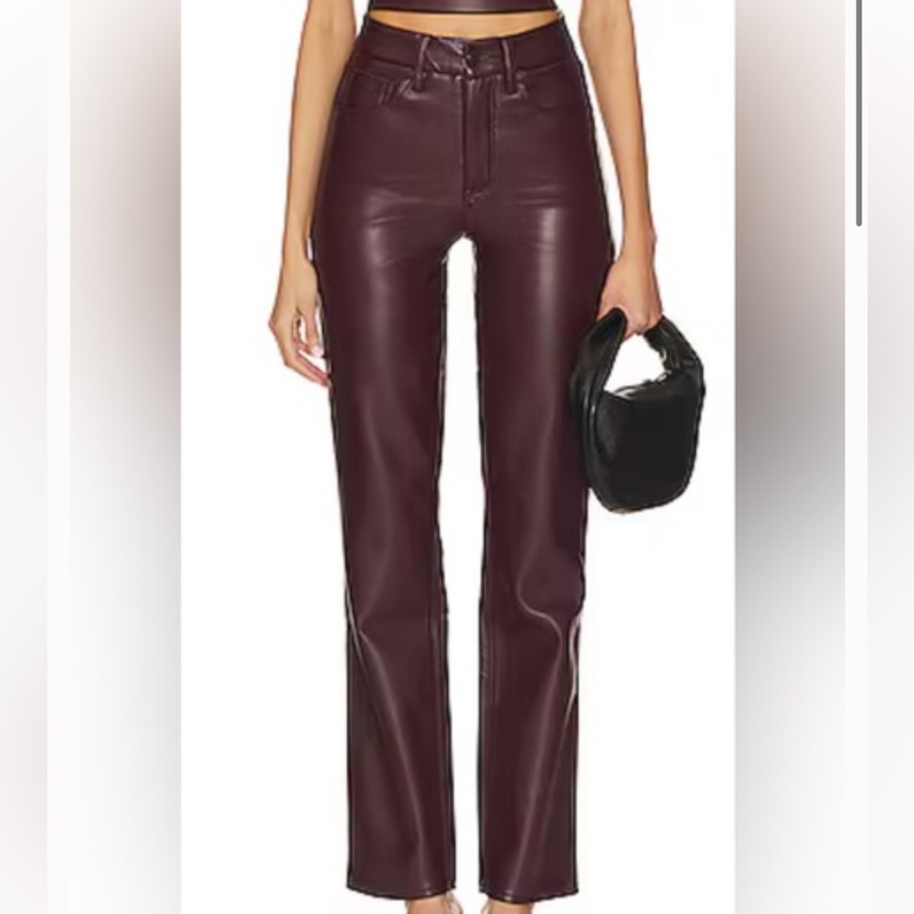 Good American Better Than Leather Pants